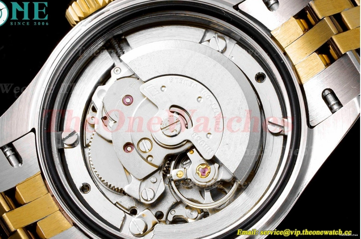 Silver Ladies Dial NH05 Datejust TWS SS 28mm YG 0212